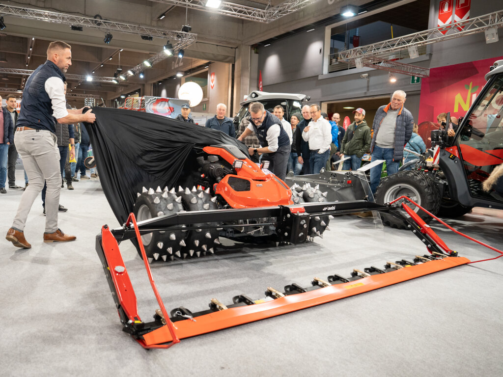 Der neue Aebi Combicut feiert Premiere auf der Agrialp 2025