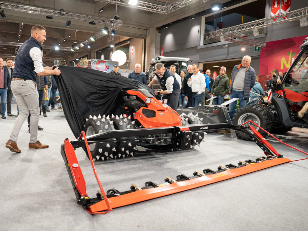 Nuovo Combicut Aebi in anteprima ad Agrialp 2025