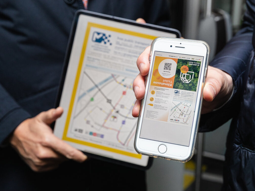 Free trains and buses