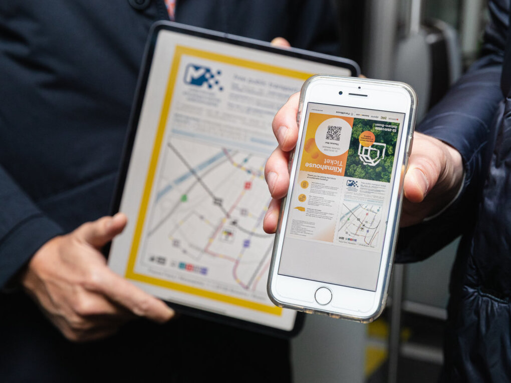 Das Messeticket als Fahrschein