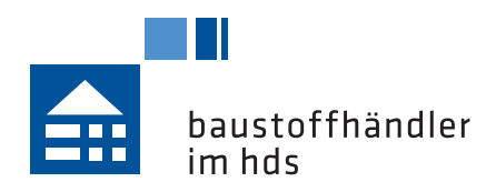 Baustoffhändler im hds